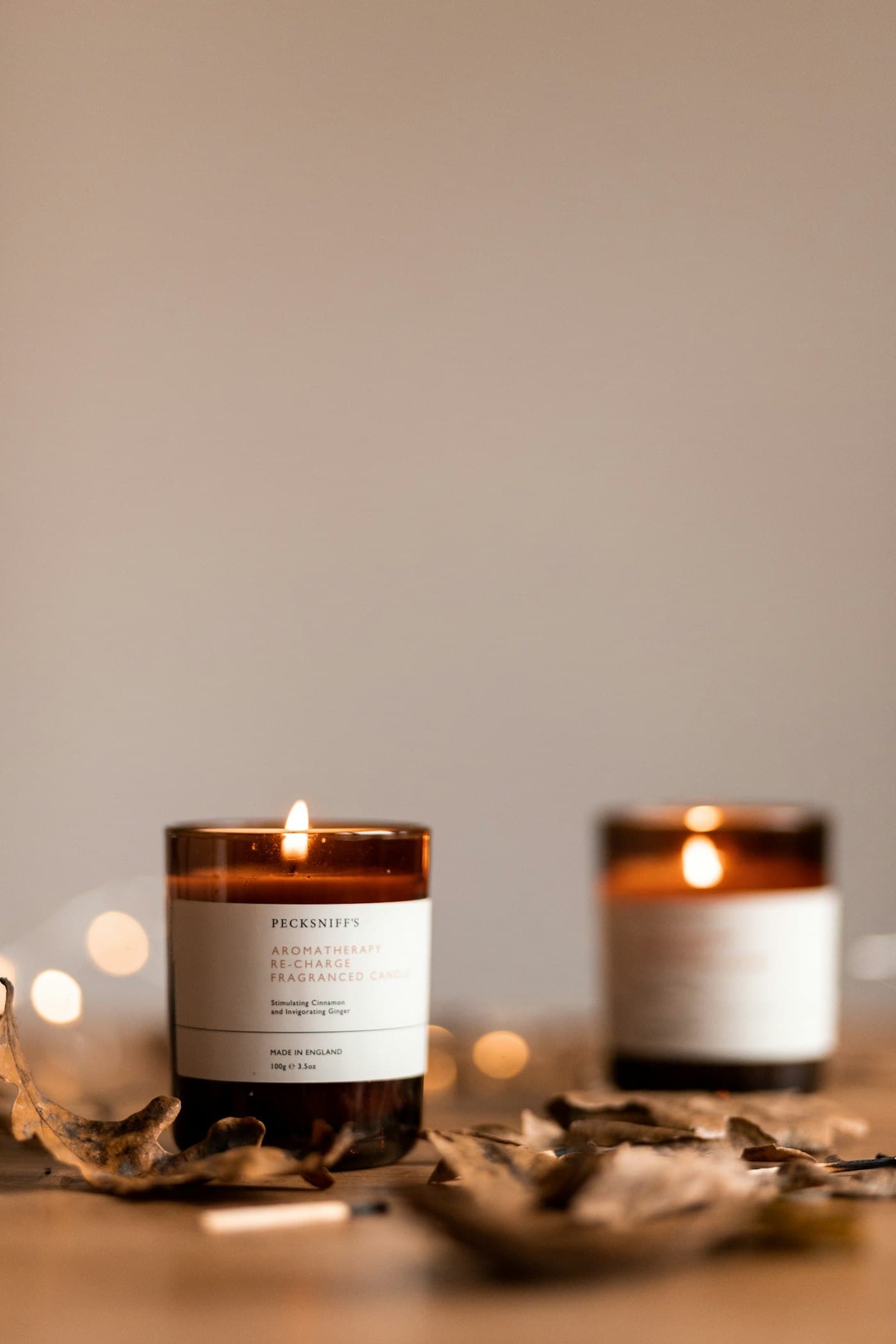 Beeswax Candle Trio